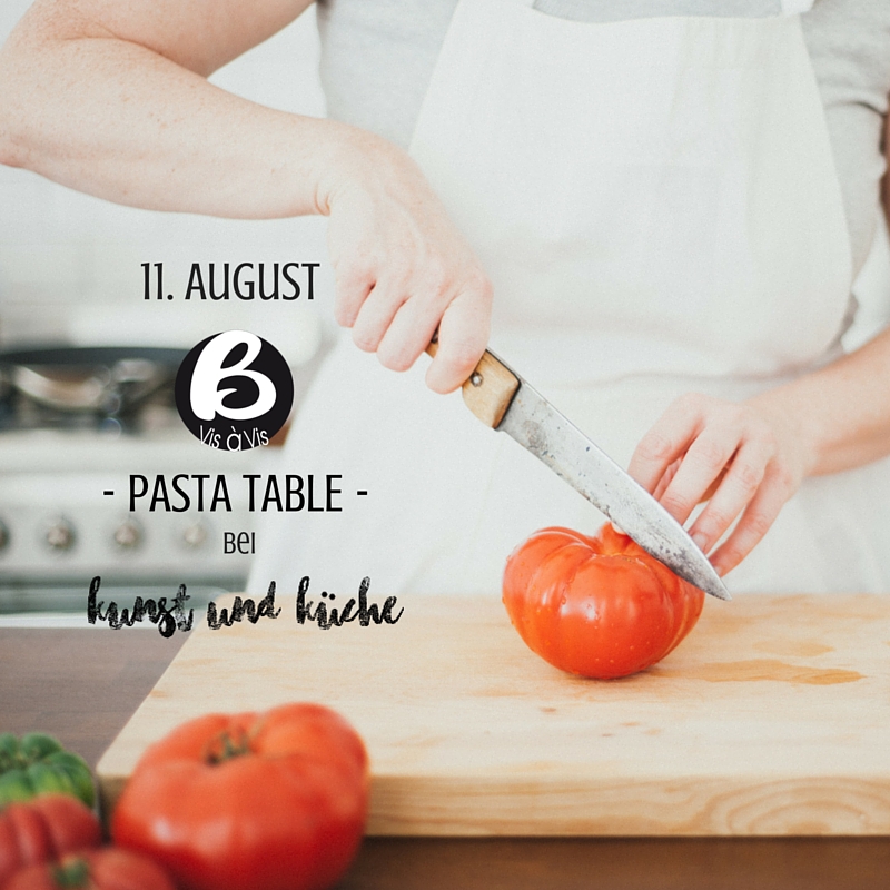 Pasta Table Kunst und Küche
